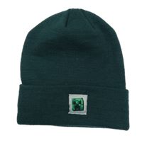 Tmavozelená čepice Minecraft