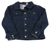 Tmavomodrá riflová bunda Sergent major