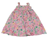 Růžové šaty s obrázky Yigga