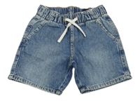 Tmavomodré riflové kraťasy Denim