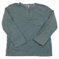 Modro-šedé triko C&A