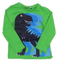 Zelené triko s dinosaury Pep&Co
