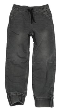 Šedé teplákové cuff rifle Kuniboo