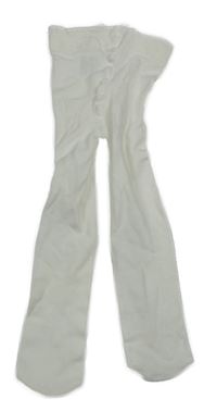 Bílé punčocháče H&M