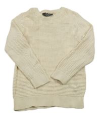 Smetanový vzorovaný svetr Primark