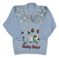 Světlemodrá mikina s medvídkem 