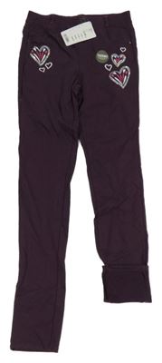 Nové - Lilkové tregíny se srdíčky a flitry Kids 