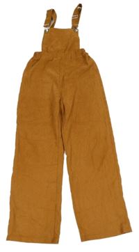 Skořicové manšestrové lacláče Shein 