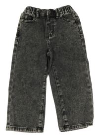 Tmavošedé plísňové rifle s mašlemi Shein 