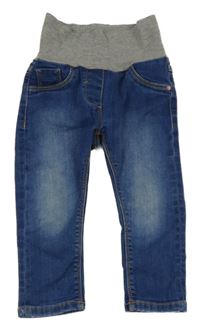 Modré rifle se šedým pasem S. Oliver