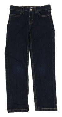 Tmavomodré slim fit H&M