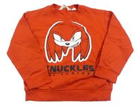 Červená mikina s Knuckles the Echidna - Sonic H&M