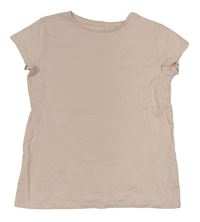 Pudrové tričko se srdíčkem H&M