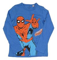 Modré triko se Spider-manem H&M