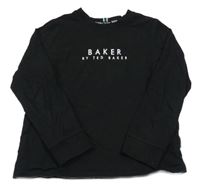 Černé triko s logem TED BAKER