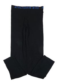 Černé spodní kalhoty s nápisy C&A