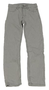 Šedé slim fit rifle H&M