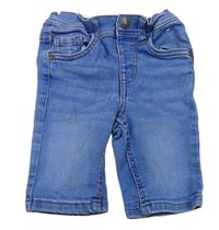 Modré riflové skinny kraťasy Denim Co.