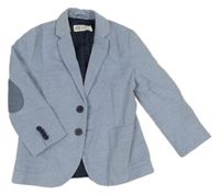 Modré melírované slavnostní sako zn. H&M