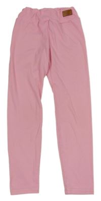 Růžové legíny s nášivkou Shein