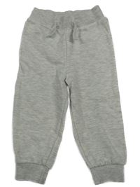 Světlešedé melírované tepláky Dopodopo