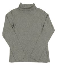 Šedý melírovaný rolák One by One