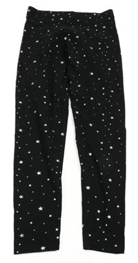 Černé legíny s hvězdami M&S