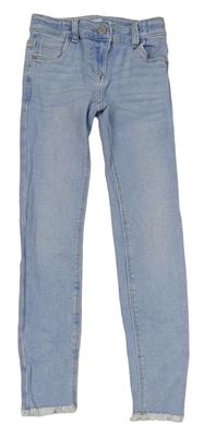 Světlemodré skinny rifle Tu