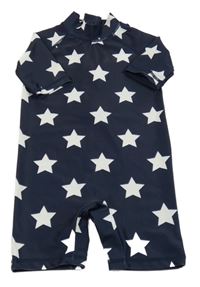 Tmavomodrý UV overal s hvězdami Next