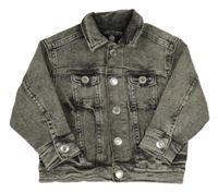 Tmavošedá riflová bunda H&M