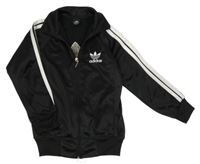 Černá sportovní propínací mikina Adidas