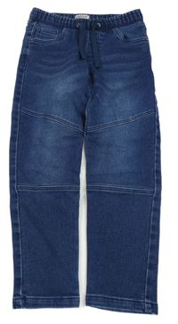 Tmavomodré teplákové rifle Alive