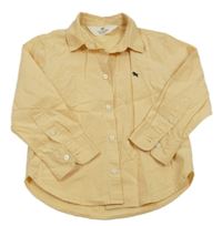 Meruňková košile s výšivkou H&M