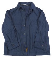 Tmavomodrá košile H&M