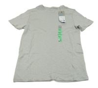 Nové - šedé pruhované tričko Primark