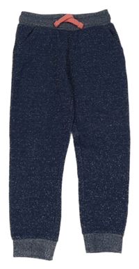 Tmavomodré třpytivé tepláky Kiki&Koko