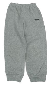 Šedé melírované tepláky s nápisem Shein