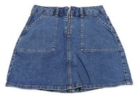Tmavomodrá riflová sukně Denim Co.