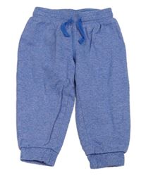 Modré melírované tepláky H&M