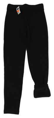 Nové - Černé zateplené legíny Dunnes Stores