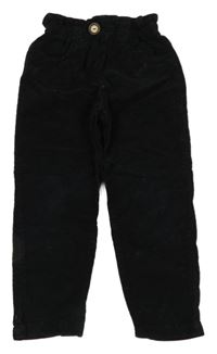 Černé manšestráky Zara