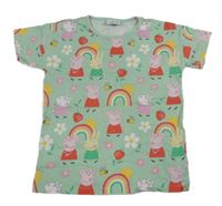 Mintové tričko s Peppou a kamarády George