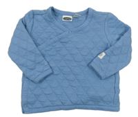 Modrá prošívaná zavinovací mikina Lily & Dan