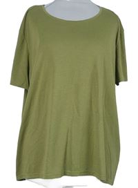 Dámské khaki tričko M&S