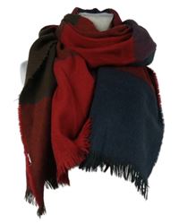 Dámská barevná kostkovaná šála 