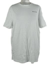 Pánské bílé tričko s logem Nicce 