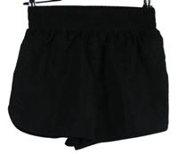 Dámské černé volné kraťasy Shein 