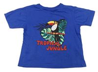 Modré tričko s tukanem Primark