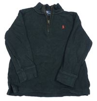 Černá mikina s logem Ralph Lauren