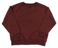 Mahagonová oversize mikina s nápisem F&F